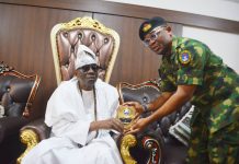 OBA OF LAGOS BACKS NIGERIAN NAVY AT PRE-ANNIVERSARY PALACE VISIT