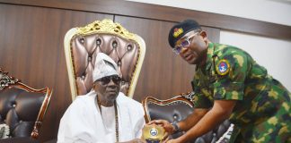 OBA OF LAGOS BACKS NIGERIAN NAVY AT PRE-ANNIVERSARY PALACE VISIT