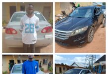 Ogun Police Arrest Two Suspects, Recover Stolen Vehicles in Ifo, Sango Raids