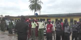 Ota Police Area Command Lead Joint Show of Force to Secure Eid-ul-Adha Celebrations