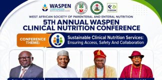 WASPEN to Convene 5th Clinical Nutrition Conference in Asaba, Targets Hospital Malnutrition