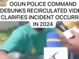 Ogun Police Debunk Old 2024 Video Shared as “Fresh” Attack, Urge Calm