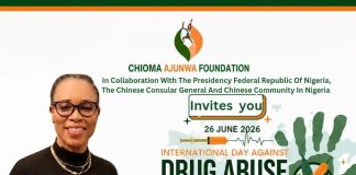 Chioma Ajunwa Foundation, Foreign Missions Mobilize for 2026 World Drug Day in Lagos