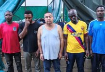 NDLEA Busts Industrial Meth Lab in Oyo Forest, Nabs Mexican Chemist, 4 Others