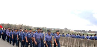 Western Naval Command Holds Q2 Route March in Lagos to Boost Fitness and Readiness