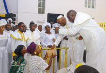 Primate Ayodele Gives Out Fully Furnished House, Seven Vehicles to Church Members
