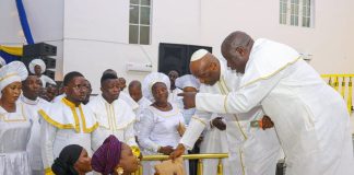 Primate Ayodele Gives Out Fully Furnished House, Seven Vehicles to Church Members