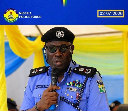 Lagos CP Tijani Fatai Commissions Upgraded VCRU Base, Receives LSSTF Support Package