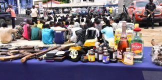 Lagos Police Arrest 135 Suspected Cultists in Statewide Raids Ahead of 7/7