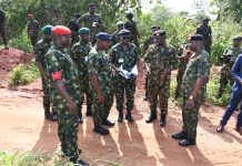 GOC 81 Division Tasks Troops at FOB Imeko on Vigilance, Professionalism