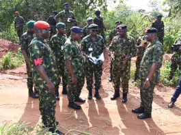 GOC 81 Division Tasks Troops at FOB Imeko on Vigilance, Professionalism