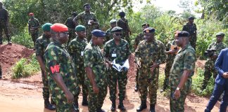GOC 81 Division Tasks Troops at FOB Imeko on Vigilance, Professionalism