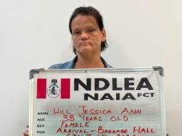 NDLEA Nabs South African Woman Using 3-Year-Old Son to Smuggle Heroin, Recovers N10.3bn Worth of Loud in Lagos