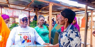 POWA President Disu Visits Abuja Barracks, Empowers Women Traders Ahead of 2026 Convention