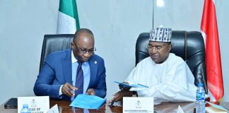 NDLEA, NCC Sign MoU to Jointly Fight Drug Trafficking, Piracy