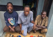 Lagos Police Arrest 3 Suspected Aiye Cultists, Recover Firearms in Imota