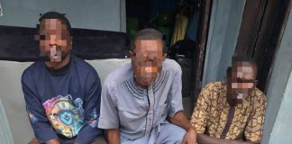 Lagos Police Arrest 3 Suspected Aiye Cultists, Recover Firearms in Imota