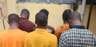 Lagos police Arrest 6 Liberian nationals for alleged Visa Scam, abduction, human trafficking