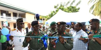 GOC 81 Division Commissions Newly Remodeled 55 Signals Brigade Headquarters in Lagos