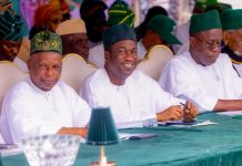 Tinubu Urges Collaboration for National Development at Ansar-ud-Deen New Headquarters Commissioning
