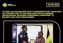 Ogun Police, NYSC Pledge Closer Collaboration on Security, Youth Orientation