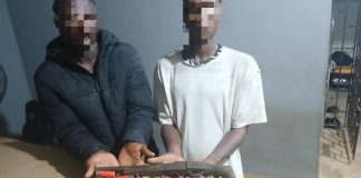 Lagos Police, Vigilante Group Nab 2 Suspected Robbers, Recover Dane Gun in Odogunyan