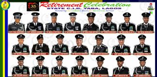 IGP Disu Honours 24 Retirees at SCID Panti in Historic Visit