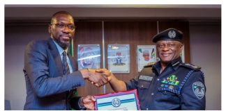 IGP Disu Confers NPF National Youth Ambassador Title on Flutterwave Founder