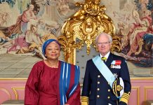 Nigeria’s Envoy to Sweden, Lola Akande, Presents Credentials to King Carl XVI Gustaf