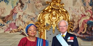 Nigeria’s Envoy to Sweden, Lola Akande, Presents Credentials to King Carl XVI Gustaf