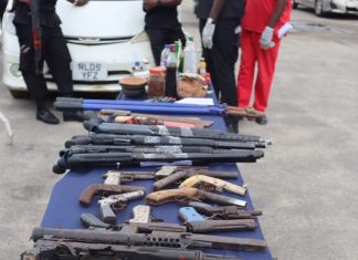 Lagos Police Arrest 32 Suspects, Recover Arms, 43 Vehicles in September Raids