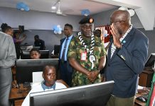 COAS Commissions 30-Seater Solar-Powered Computer Lab In Ogun School