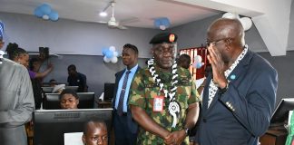 COAS Commissions 30-Seater Solar-Powered Computer Lab In Ogun School