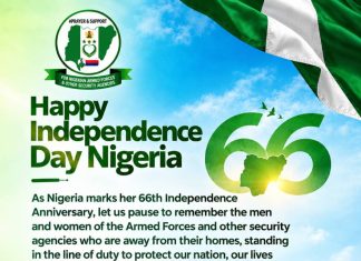 Happy 66th Independence Anniversary, Nigeria. 🇳🇬