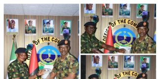 Army’s 55 Signals Brigade Honours 3 Retiring Warrant Officers After 35 Years
