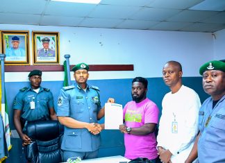 Customs Ogun 1 Command Rescues Three Pangolins From Traffickers At Abeokuta Waterside
