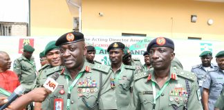 COAS Charges Army Band Corps On Retention, Professionalism