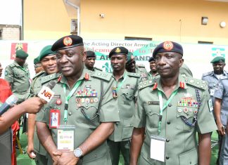 COAS Charges Army Band Corps On Retention, Professionalism