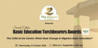 Putting the Child First, Adunni Foundation Brings Pupils, Teachers and Stakeholders Together for BETA 2026