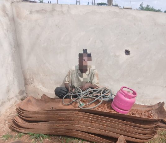 Ogun Police Arrest 36-Year-Old Over Railway Track Vandalism