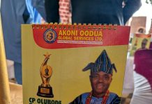 Ogun Police Celebrate CP Ojajuni’s Akoni Oodua Man Of The Year Award